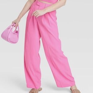 NWT Pink Tailored Pants